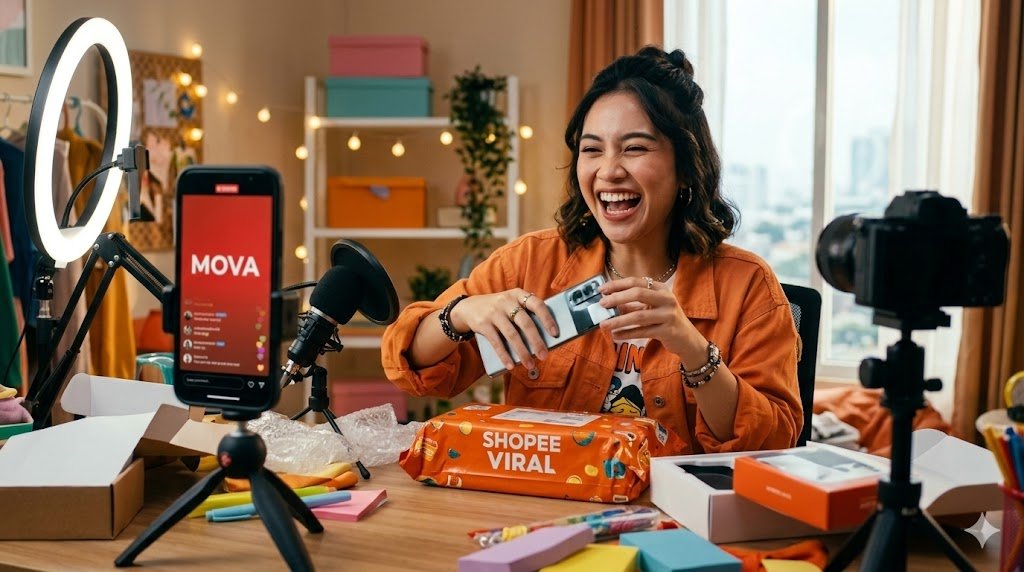 Cuan Sat-Set! Panduan Lengkap Menghubungkan Akun Shopee ke Mova: Gen Z 2026!