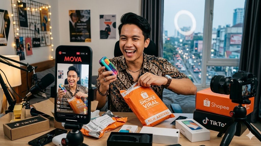 Bunda Cerdas! Tips Belanja di TikTok Shop Lewat Mova: Uang Dapur 2026!